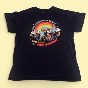 Black The Berenstain Bears Too Cool for School T-Shirt